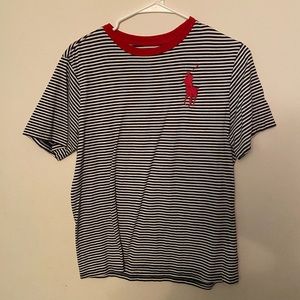 Two striped Polo tees